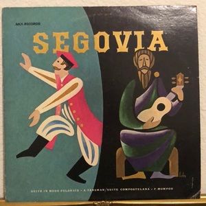 Segovia Suite In Modo Polonico Vinyl Lp '65